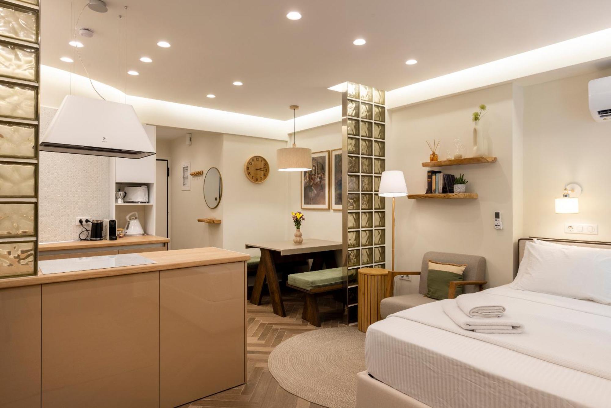 Studio Flat 21 At Evangelismos Metro Stn Athene Buitenkant foto