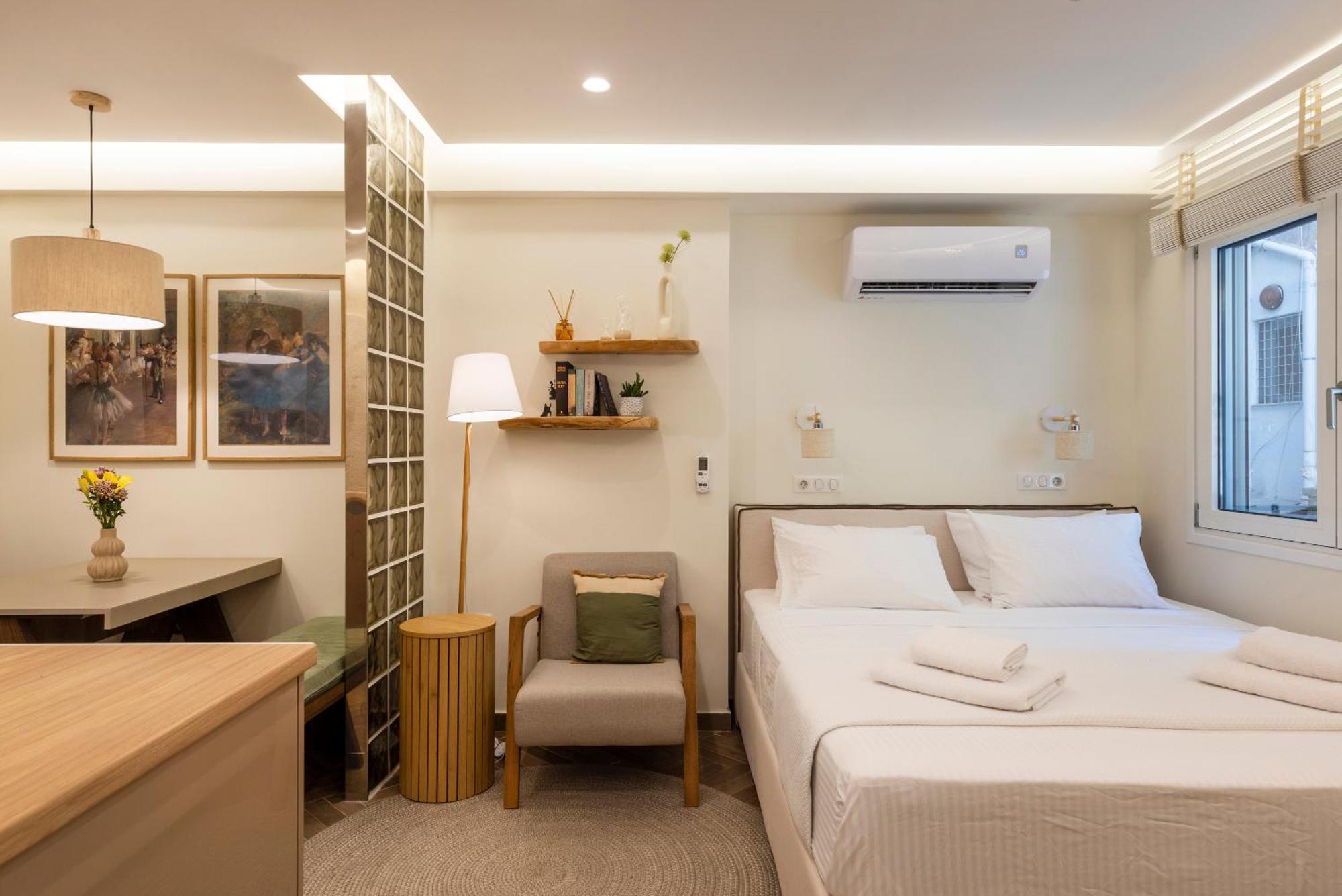 Studio Flat 21 At Evangelismos Metro Stn Athene Buitenkant foto
