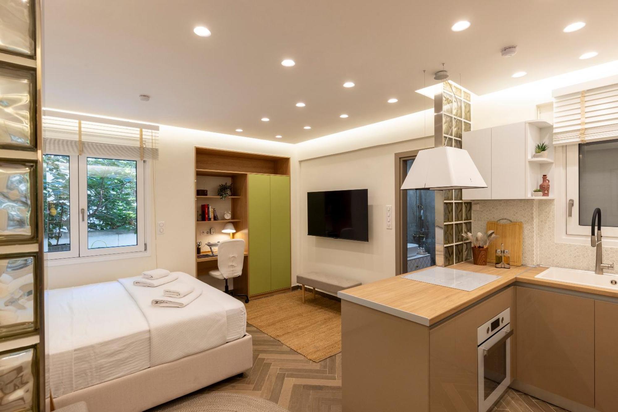 Studio Flat 21 At Evangelismos Metro Stn Athene Buitenkant foto